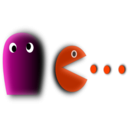 download Pacman clipart image with 315 hue color