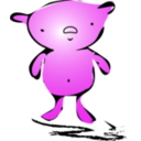 download Bear Icon clipart image with 270 hue color