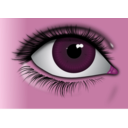 download Realistic Brown Eye clipart image with 315 hue color
