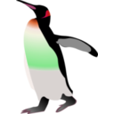 download Emperor Penguin clipart image with 315 hue color