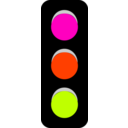 download Traffic Light V clipart image with 315 hue color