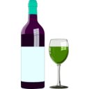 download Architetto Botiglia Di Vino clipart image with 135 hue color