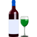 download Architetto Botiglia Di Vino clipart image with 180 hue color