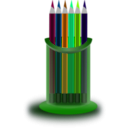 download Pencil Stand 2 clipart image with 90 hue color