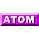 download Atom Button Roman Bertl 01r clipart image with 90 hue color