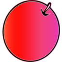 download Apricot clipart image with 315 hue color