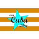 download Viva Cuba Libre clipart image with 180 hue color