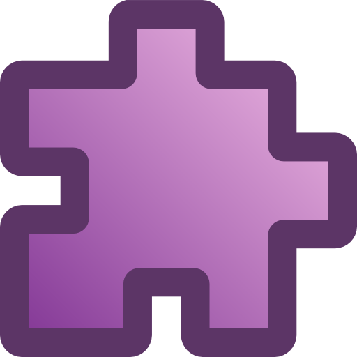 Icon Puzzle Purple