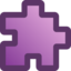 Icon Puzzle Purple
