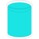 download Glass Of Water clipart image with 0 hue color