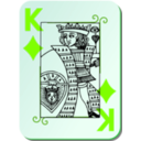 download Guyenne Deck King Of Diamonds clipart image with 90 hue color