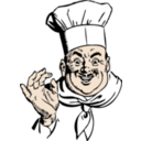 download Happy Chef clipart image with 0 hue color