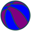 download Bola De Basquete Verde E Amarela clipart image with 180 hue color