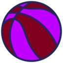 download Bola De Basquete Verde E Amarela clipart image with 225 hue color