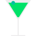 download Cocktail clipart image with 180 hue color