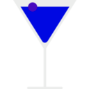 download Cocktail clipart image with 270 hue color