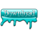 download Download Button clipart image with 180 hue color