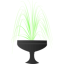 download Fountain clipart image with 270 hue color