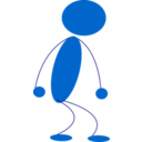 download Blueman 105 clipart image with 0 hue color