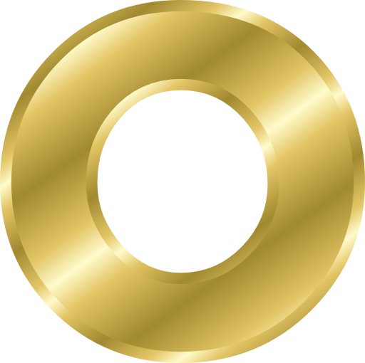 Effect Letters Alphabet Gold