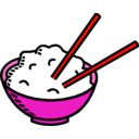 download Bowl Of Rice clipart image with 315 hue color