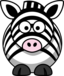 Cartoon Zebra