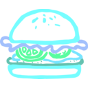 download Burger Linda Kim 01 clipart image with 135 hue color