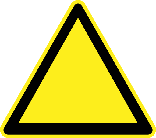 Signs Hazard Warning