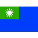download Flag Of The Republic Of China clipart image with 225 hue color