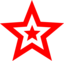 Red Star In Star