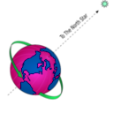 download Earth And North Star Da 04r clipart image with 90 hue color