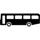 Bus Symbol Black