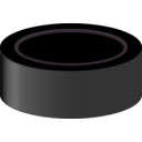 download Hockey Puck clipart image with 90 hue color