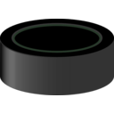 download Hockey Puck clipart image with 270 hue color