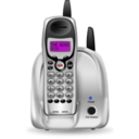 download Cordless Phone clipart image with 225 hue color