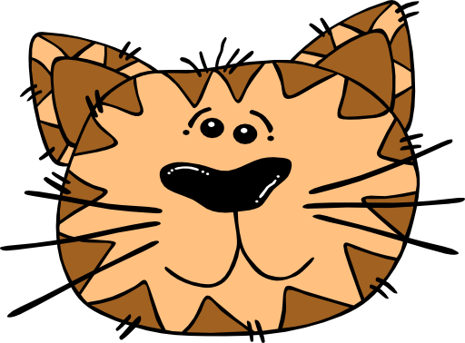 Cartoon Cat Face