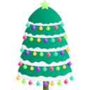 download Christmas Tree Arbol De Navidad clipart image with 45 hue color