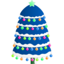 download Christmas Tree Arbol De Navidad clipart image with 90 hue color