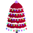 download Christmas Tree Arbol De Navidad clipart image with 225 hue color