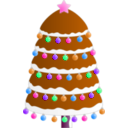 download Christmas Tree Arbol De Navidad clipart image with 270 hue color