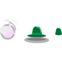 download Shadow Protector clipart image with 270 hue color