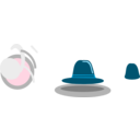 download Shadow Protector clipart image with 315 hue color