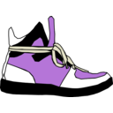 download Sideview Sneaker clipart image with 225 hue color