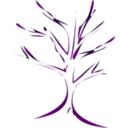 download Tree clipart image with 135 hue color