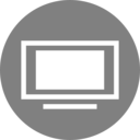 download Tv Icon clipart image with 135 hue color