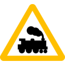 download Roadsign Train clipart image with 45 hue color