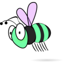 download Bee3 Mimooh 01 clipart image with 90 hue color
