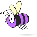 download Bee3 Mimooh 01 clipart image with 225 hue color