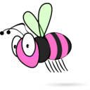 download Bee3 Mimooh 01 clipart image with 270 hue color