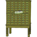 download Card Catalog clipart image with 45 hue color